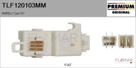 MARELLI TLF120103MM - UNID.CONTR. INTERVALO NUEVO ORIG. MARELLI Type 12V
