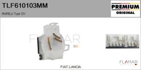 MARELLI TLF610103MM - UNID.CONTR. INTERVALO NUEVO ORIG. MARELLI Type 12V