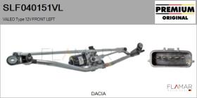 VALEO SLF040151VL - VALEO Type 12V FRONT LEFT