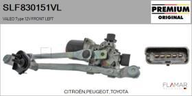 VALEO SLF830151VL - VALEO Type 12V FRONT LEFT