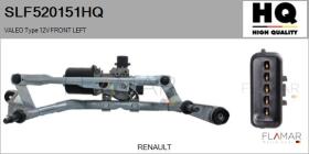 HQ SLF520151HQ - VALEO Type 12V FRONT LEFT