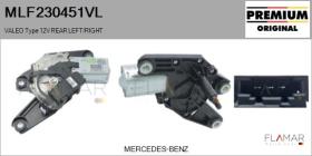 VALEO MLF230451VL - VALEO Type 12V REAR LEFT/RIGHT