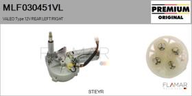 VALEO MLF030451VL - VALEO Type 12V REAR LEFT/RIGHT
