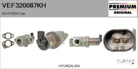HYUNDAI-KIA VEF320087KH - Valvula EGR