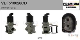 CHRYSLER-DODGE-JEEP VEF510028CD - Valvula EGR
