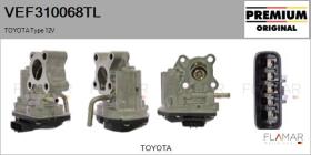 TOYOTA-LEXUS-DAIHATSU VEF310068TL - Valvula EGR