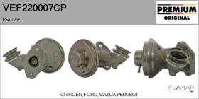 PSA VEF220007CP - Valvula EGR