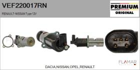 RENAULT NISSAN VEF220017RN - Valvula EGR