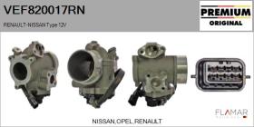 RENAULT NISSAN VEF820017RN - Valvula EGR