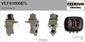 TOYOTA-LEXUS-DAIHATSU VEF610068TL - Valvula EGR