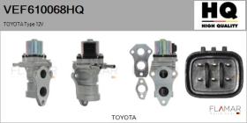 HQ VEF610068HQ - Valvula EGR