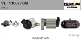 GM VEF510077GM - Valvula EGR