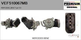 MERCEDES BENZ VEF510067MB - Valvula EGR
