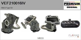 IVECO VEF210016IV - Valvula EGR