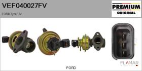 FORD-VOLVO-SAAB VEF040027FV - Valvula EGR