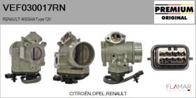 RENAULT NISSAN VEF030017RN - Valvula EGR