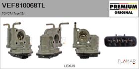 TOYOTA-LEXUS-DAIHATSU VEF810068TL - Valvula EGR