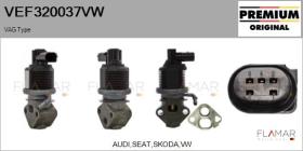 VW VEF320037VW - Valvula EGR