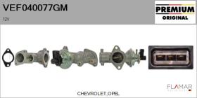 GM VEF040077GM - Valvula EGR