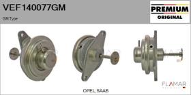 GM VEF140077GM - Valvula EGR