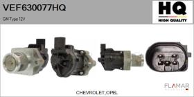 HQ VEF630077HQ - Valvula EGR