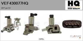 HQ VEF430077HQ - Valvula EGR
