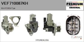 HYUNDAI-KIA VEF710087KH - Valvula EGR