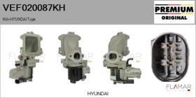 HYUNDAI-KIA VEF020087KH - Valvula EGR