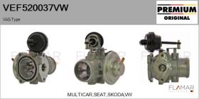 VW VEF520037VW - Valvula EGR