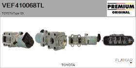 TOYOTA-LEXUS-DAIHATSU VEF410068TL - Valvula EGR
