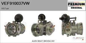 VW VEF910037VW - Valvula EGR
