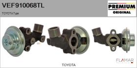 TOYOTA-LEXUS-DAIHATSU VEF910068TL - Valvula EGR