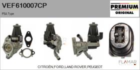 PSA VEF610007CP - Valvula EGR