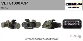 PSA VEF810007CP - Valvula EGR