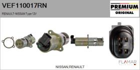 RENAULT NISSAN VEF110017RN - Valvula EGR