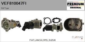 FIAT VEF810047FI - Valvula EGR