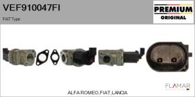 FIAT VEF910047FI - Valvula EGR