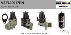 RENAULT NISSAN VEF620017RN - Valvula EGR