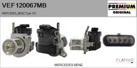 MERCEDES BENZ VEF120067MB - Valvula EGR