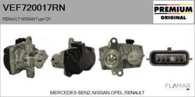 RENAULT NISSAN VEF720017RN - Valvula EGR