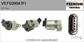 FIAT VEF020047FI - Valvula EGR