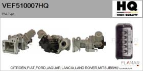 HQ VEF510007HQ - Valvula EGR