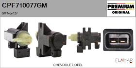 GM CPF710077GM - Válvula presion, control de gases de escape