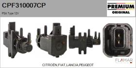 PSA CPF310007CP - Válvula presion, control de gases de escape