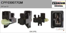 GM CPF030077GM - Válvula presion, control de gases de escape