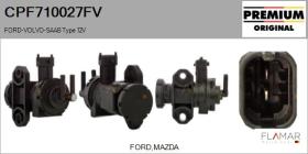 FORD-VOLVO-SAAB CPF710027FV - Válvula presion, control de gases de escape