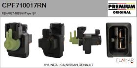 RENAULT NISSAN CPF710017RN - Válvula presion, control de gases de escape