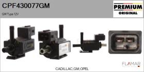 GM CPF430077GM - Válvula presion, control de gases de escape