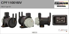 IVECO CPF110016IV - Válvula presion, control de gases de escape