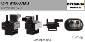 MERCEDES BENZ CPF810067MB - Válvula presion, control de gases de escape